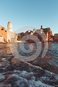 Vernazza in Cinque Terre National Park in Italy