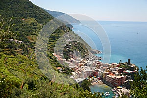 Vernazza in italy photo