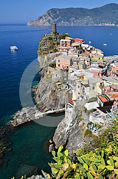 Vernazza, small fisherman town in Cinque Terre