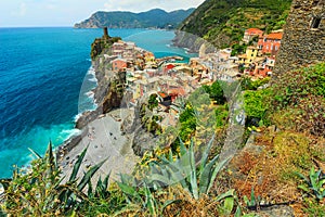 Vernazza village on the Cinque Terre