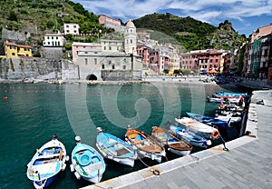 Vernazza village in the Cinque Terre, Italy