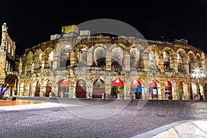 Verona Arena in Verona, Italy