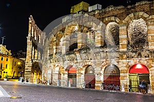 Verona Arena in Verona, Italy