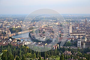 Verona cityscape, Italy