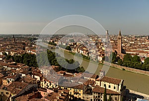 Paesaggio urbano Chiesa torre campanaria 