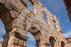 Verona Coliseum detail