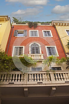 Verona, Italy - architecture in the city center