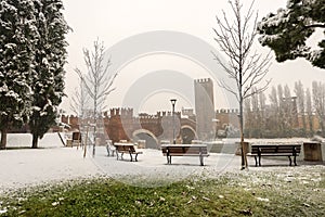 Verona Italy - Scaligero Bridge of Castelvecchio