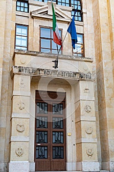 Palazzo dei Mutilati in Verona, Italy photo