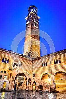 Verona, Italy - Torre dei Lamberti