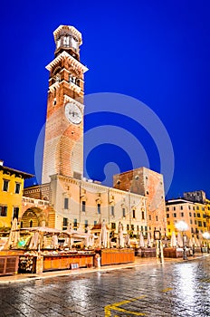 Verona, Italy - Torre dei Lamberti