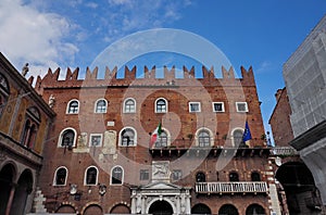 Verona, piazza dei Signori Square photo