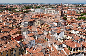 Verona, view of the downtown, Italy