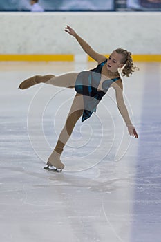 Veronika Ostapenko from Ukraine performs Silver Class III Girls Free Skating Program