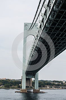 Verrazano Bridge at Angle