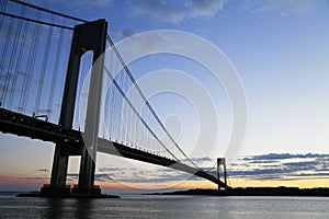 Verrazano Bridge in New York photo