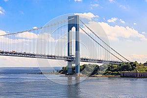 The Verrazano Bridge and Staten Island photo