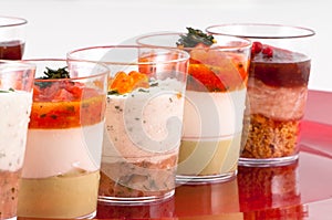 Verrine dishes