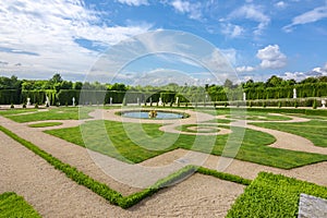 Versailles gardens in Paris, France