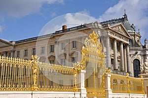 Versailles gold gate