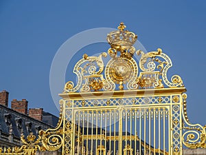 Versailles Palace front gate