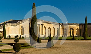 The Versailles palace, orangery garden ,France.