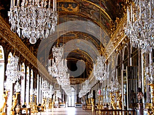 Versailles park palace