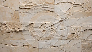 Versatile Chiseled Limestone Artistry. AI generate