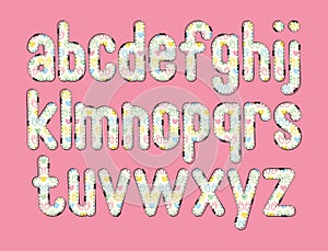 Versatile Collection of Bunny Heart Alphabet Letters for Various Uses