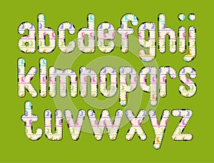 Versatile Collection of Cute Rabbit Alphabet Letters for Various Uses