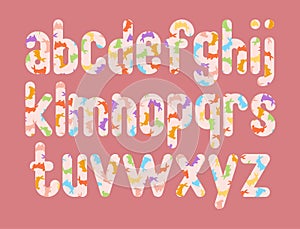 Versatile Collection of Easter Bunny Alphabet Letters for Various Uses