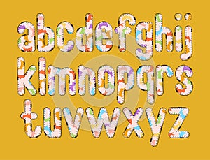 Versatile Collection of Easter Bunny Alphabet Letters for Various Uses