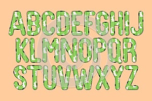 Versatile Collection of Easter Rabbit Alphabet Letters for Various Uses