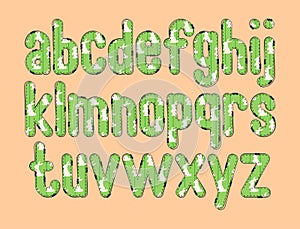 Versatile Collection of Easter Rabbit Alphabet Letters for Various Uses