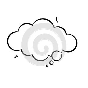 Versatile Line Art Speech Bubbles for Creative Projects