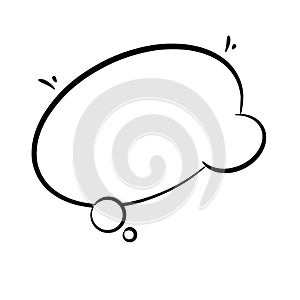 Versatile Line Art Speech Bubbles for Creative Projects