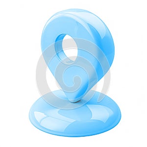 The Versatile Location Icon: Essential Tool for Maps and Navigation Apps. photo