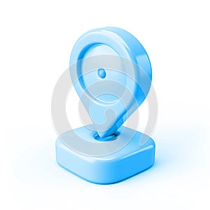 The Versatile Location Icon: Essential Tool for Maps and Navigation Apps. photo