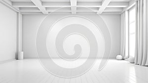 Versatile White Studio Setting for Product Presentations