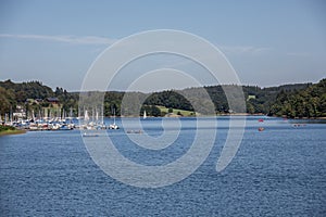 Versetal dam in the Bergisches Land