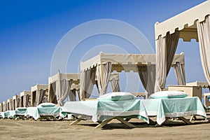 Versilia luxury beach photo