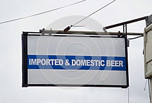 Beer Imported and Domestic
