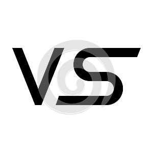 versus competition icon simple