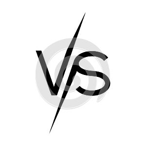 versus competition icon simple