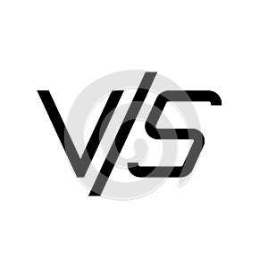 versus competition icon simple