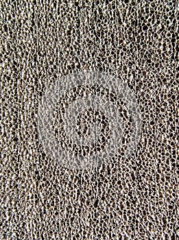 Black foamed polyethylene