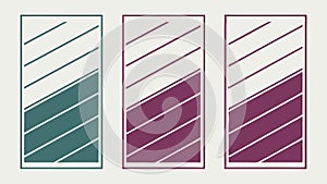 Vertical Bar Graph Data Visualization, vector design Generative AI