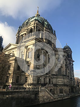 Vertical beautiful shot of Berlin Cathedral, Germany