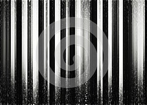 Vertical black and white forest thicket background