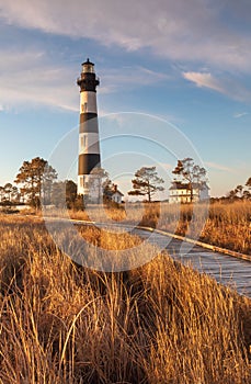 Vertical Bodie Island Lighthouse NC